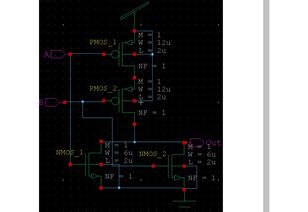 2-3-4輸入或非門集成電路工藝與版圖設(shè)計(jì)的詳細(xì)說明
